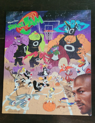 Space Jam Michael Jordan 100 pc puzzle - complete #19061