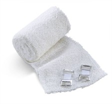 Image of CLICK MEDICAL CREPE BANDAGE 7.5CM X 4.5M WHITE 7.5CMX4.5M