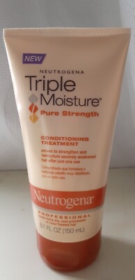 Neutrogena Triple Moisture Pure Strength Conditioning Treatment 5.1 Fl OZ