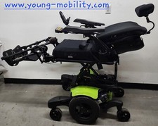 QUICKIE QM-710 WHEELCHAIR,12" LIFT, POWER TILT, RECLINE,LEGS,6MPH