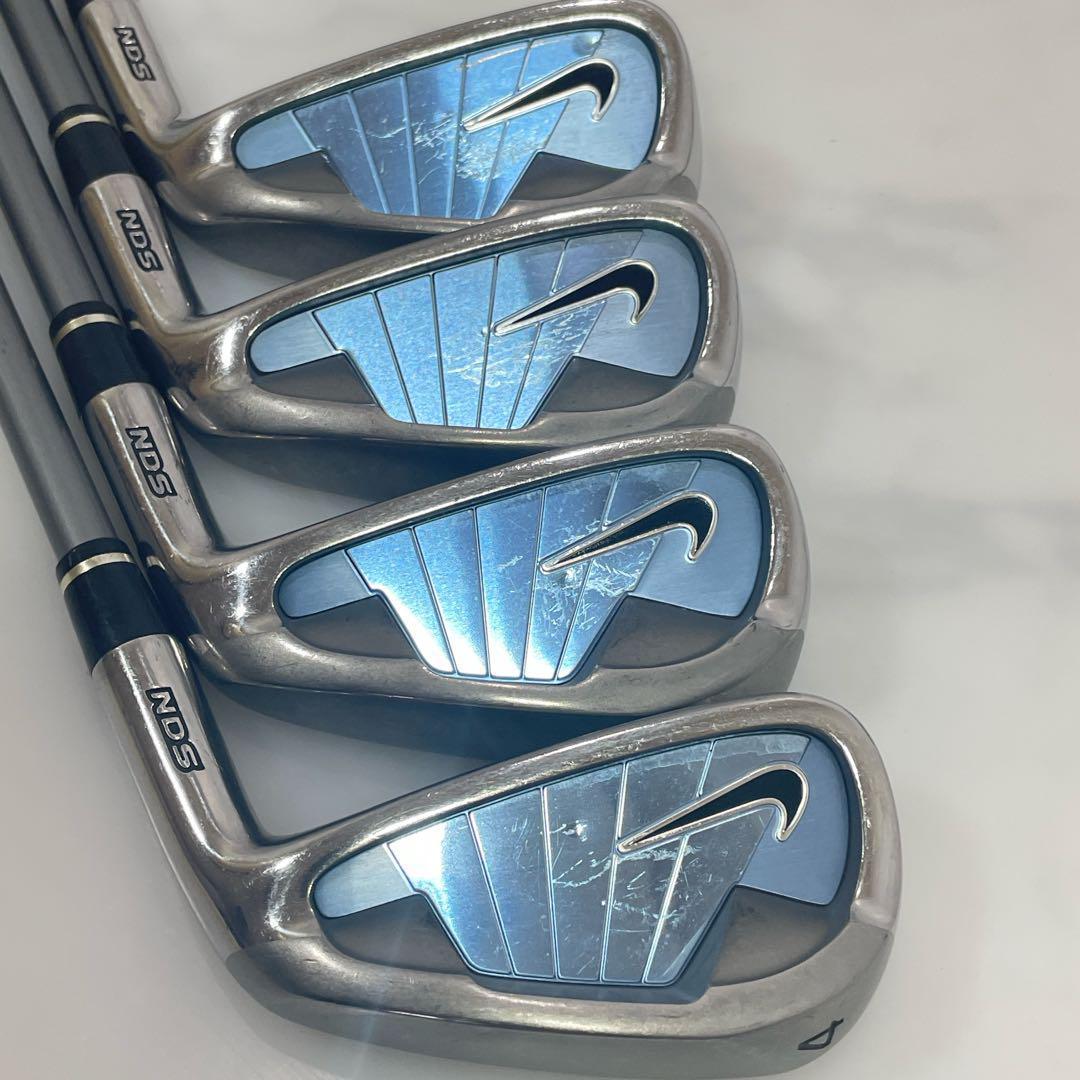 NIKE NDS Iron Set 4-9+Pw+Sw Graphite Shaft Flex-W 8pcs Golf