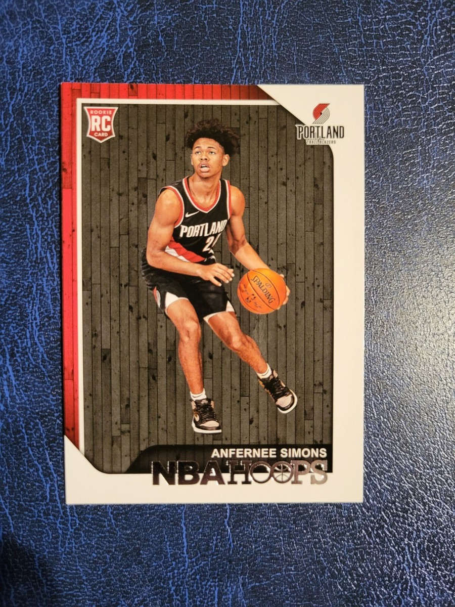 2018 NBA Hoops Anfernee Simons RC #277 | BLAZERS | eBay