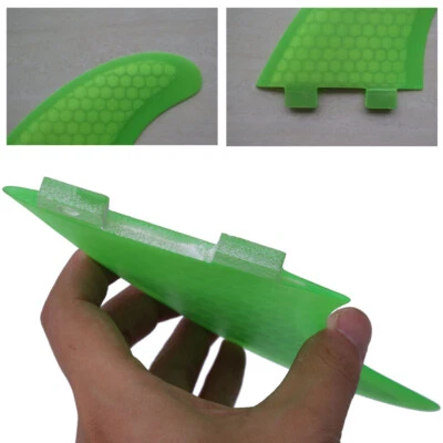 MARKENLOS 3x Surfboard Finne Für FCS G7 Futures Base Wellenreiter Surfbrett Fin Flossen