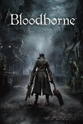 Bloodborne On PS4 With DLC Platinum Trophy Service