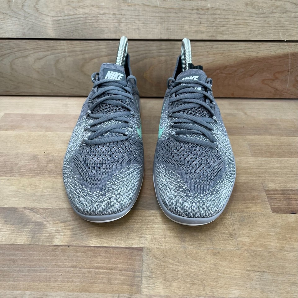 Women's Free Focus Flyknit 2 Lace Up Sneakers Grey Womens Size 6.5 eBay