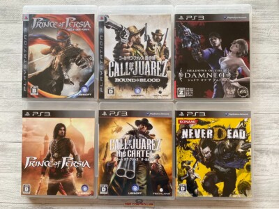 SONY PS3 Prince of Persia & Call of Juarez & Shadows of the Damned & NeverDead