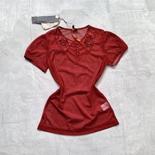 Maglietta Cop Copine anni 00 nuova vintage maglia top glitter Miss Sixty Vibe