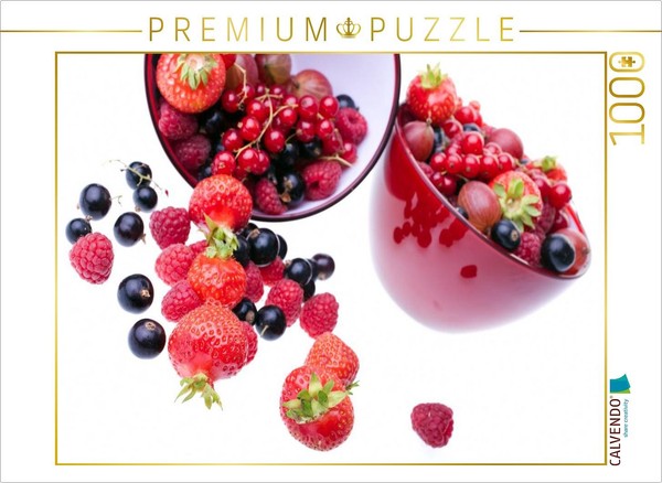 Calvendo Puzzle Fresh Berries | 1000 Pieces, Finished Size 25.2 × 18.9 In (64 ×-image