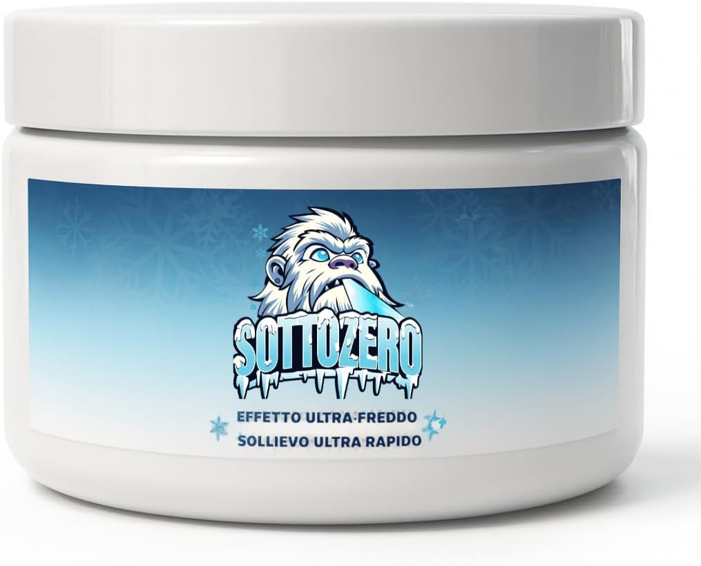 Crema Effetto Freddo Arnica e Mentolo - Sollievo Gambe e Muscoli Ut