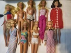 Vintage Barbie Dolls Lot Assorted Mattel Malibu PJ Midge Stacey Superstar