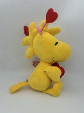 Peanuts Valentine  s Day Large 18  Plush Woodstock w/ I Love You Heart -Snoopy