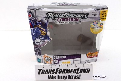 Transformers Cybertron Voyager Soundwave Laserbeak Package