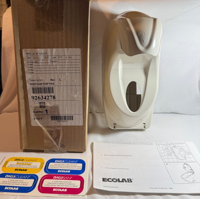Ecolab Digifoam Dispenser Bone White