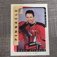 1996-97 Pinnacle Be A Player Autograph Doug Gilmour #22 New Jersey Devils Auto