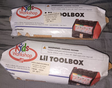 Home Depot Kids Workshops Lil Toolbox DIY Wood Craft Kit HD 2011 NEW Sealed - 2