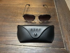 Diff FF BKGG-6 Unisex Black/Grey Gradient Cruz AviatorSunglasses 58mm Frame only