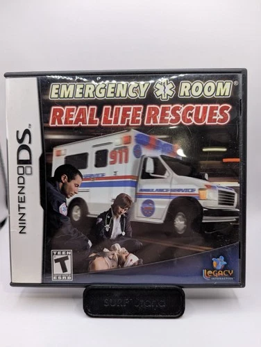 Nintendo DS - Emergency Room Real Life Rescues - Complete in Box w/ Manual
