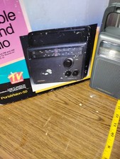 Vintage Radio Shack Portavision-50 Portable Radio New In Box : E1