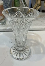 Waterford Crystal Best Wishes 6" Vase Happiness Millennium Signed. PRISTINE
