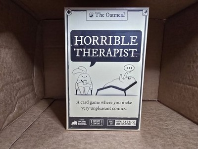 Exploding Kittens Horrible Therapist Card Game The Oatmeal 17+ 3-8 Comics