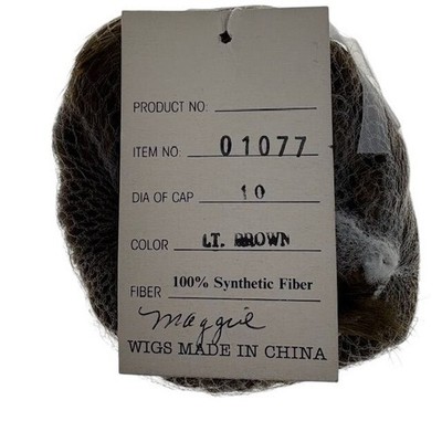 Dollsparts Maggie Light Brown 100% Synthetic Fiber Wig Hairpiece 01077 Vintage