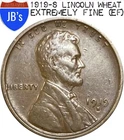 New Listing1919-S Lincoln Wheat Cent Penny 1c - Extremely Fine (EF)