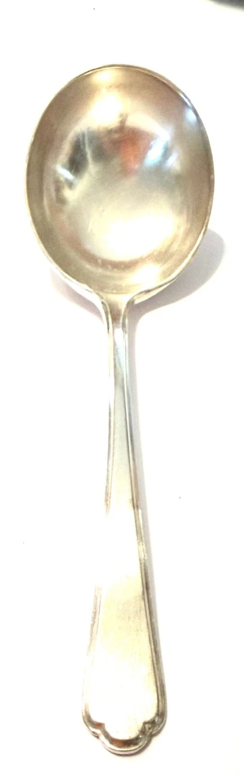 A Walker And Hall Silver Gravy / Cream / Sauce Ladle #163