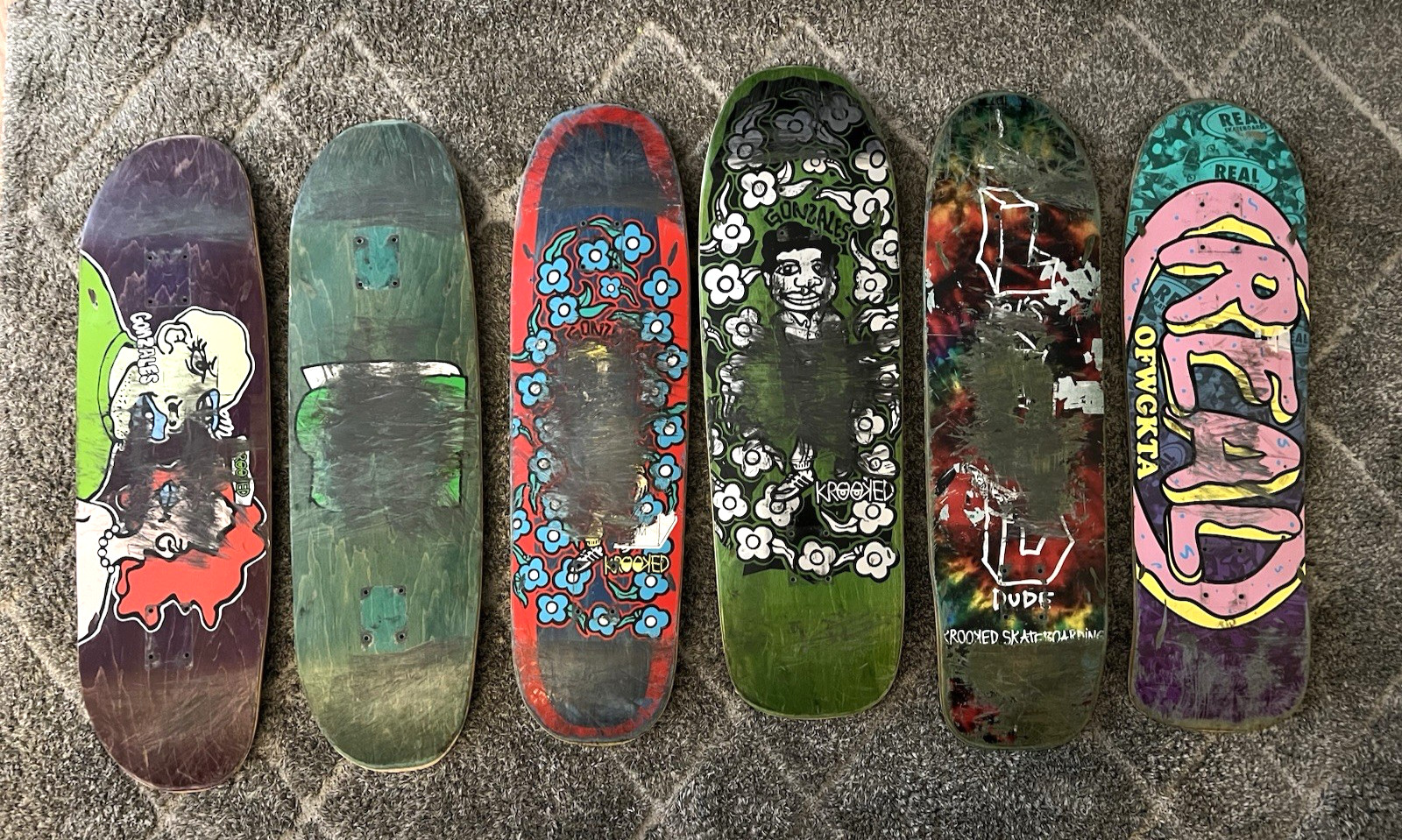 Decks 5 Krooked Mark Gonzales And 1 Real