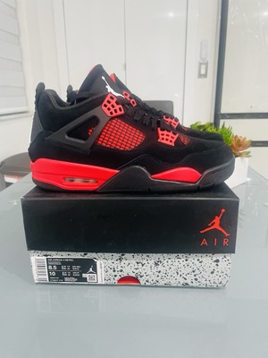 AJ4 Nike Jordan 4 Retro Red Thunder CT8527-016 New OG Size 8.5