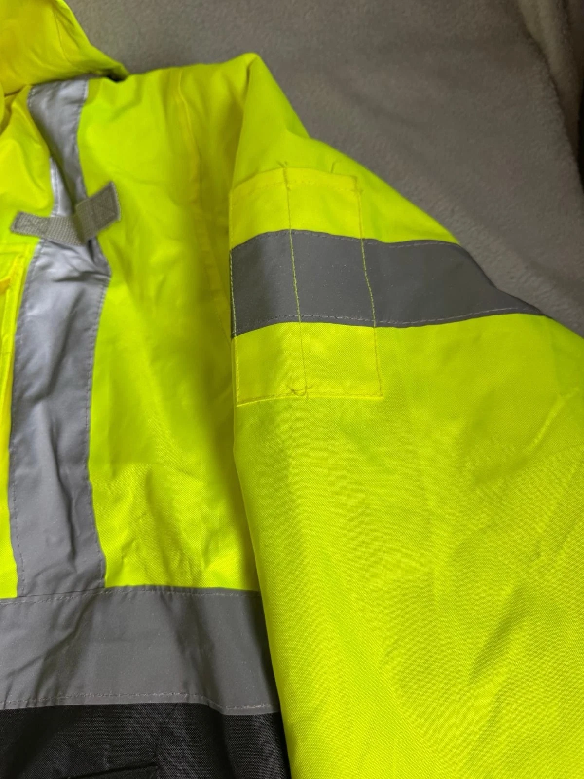 Radwear Safety Jacket Mens Large Multicolor Full Zip Hooded High Visibility image 7