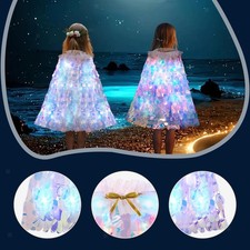 Princess Cape for Little Girls Outfit Photo Prop Cosplay Costume for Masquerade