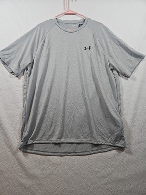 Under Armour Tech 2.0 Short Sleeve Tee, Size 2XL, Light Gray