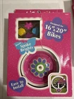 Barbie Girls Bike Training Wheels Vintage PTI Sports 1999 Mattel 16” 20” Spokes