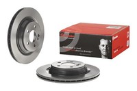 2X Bremsscheibe Prime Line - UV Coated Brembo 09.C134.11 FüR Mercedes Klasse 500
