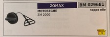 TAPPO OLIO COMPLETO MOTOSEGA ZOMAX ZM2000