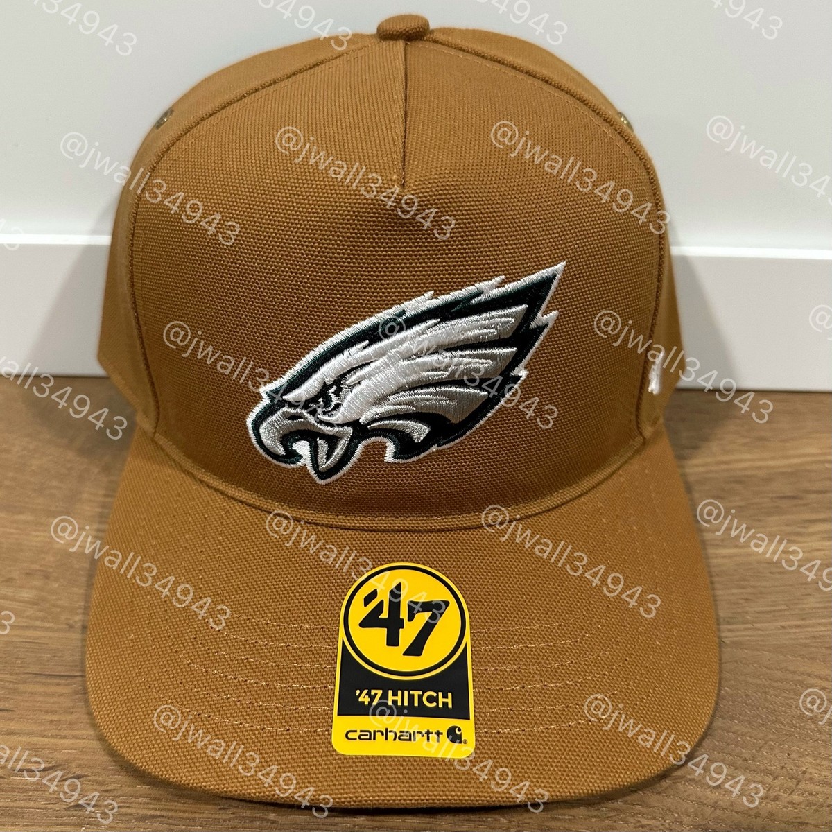 Brown Eagles Carhartt Hat Philadelphia Eagles Sandy Rust 9SEVENTY