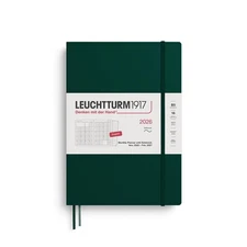 Loihi Toturm 2026 Planner, B5 Size, Man Sleeve, Soft, Forest Green, 372788 (Star