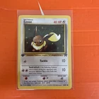 Pokémon TCG Eevee 55/82 1st Edition Team Rocket Common WOTC vintage