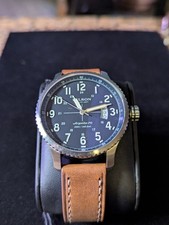 Featured Products Filson x Shinola Mackinaw Field Watch 11000306 Argonite 715 43mm Box Tag