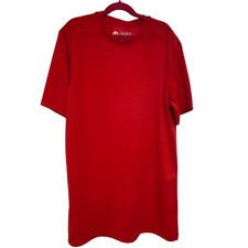 Majestic Evolution Tee Cool Base Youth Extra Large YXL T Shirt Red