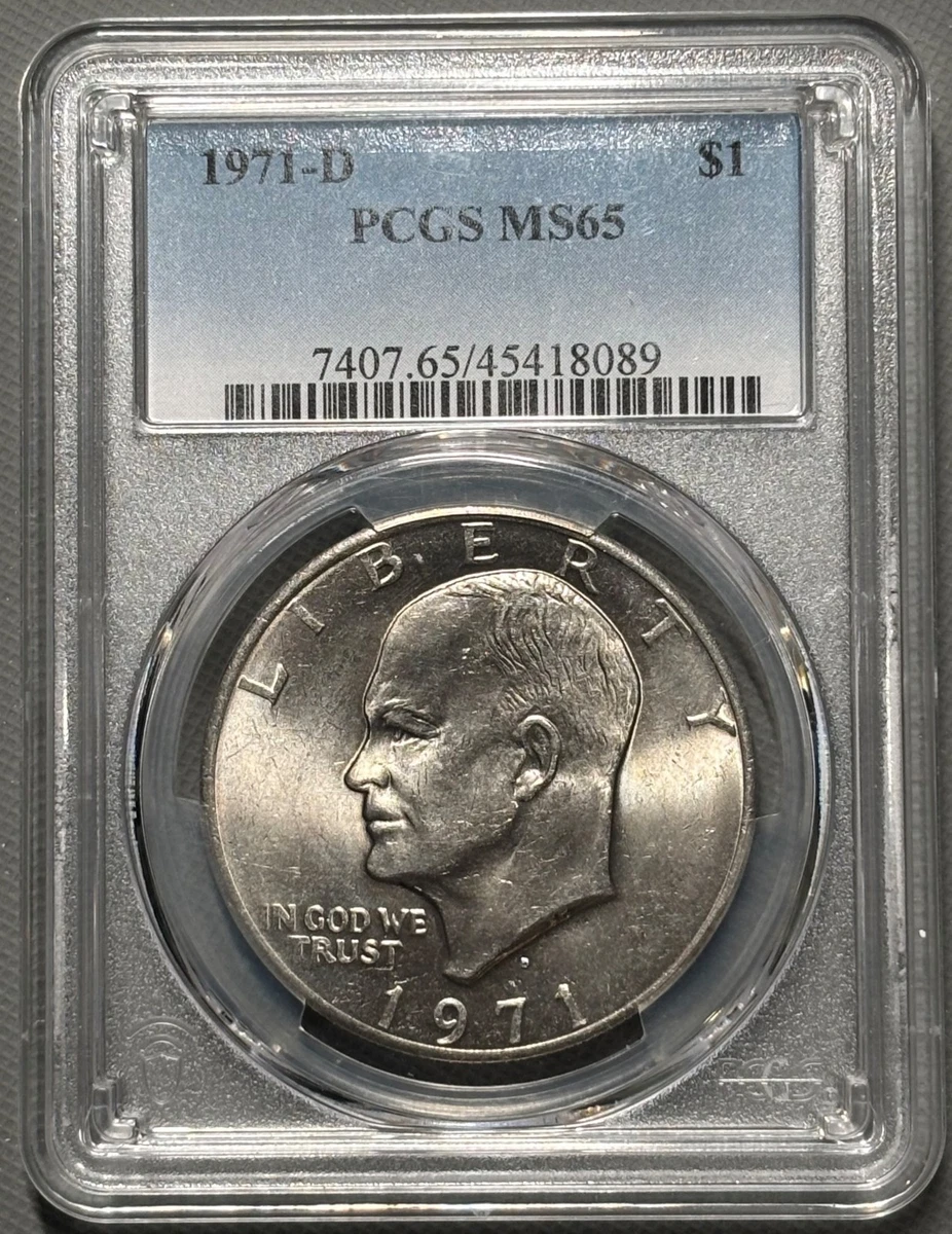 MS 66 Graded 1971 Eisenhower Dollars (1971-1978) for sale | eBay
