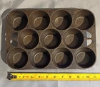Vintage Griswold No. 10 Cast Iron Muffin Pan, # 949D Erie PA USA