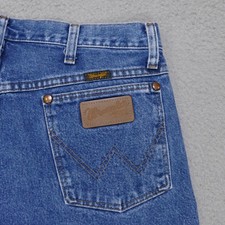 Wrangler Men s Cowboy Cut Original Fit Jeans 13MWZ 34x30 Blue 100 Cotton