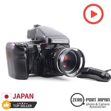 Exc 5 Mamiya 645 Pro TL AE Finder Sekor C 80mm F2.8 C Lens From JAPAN