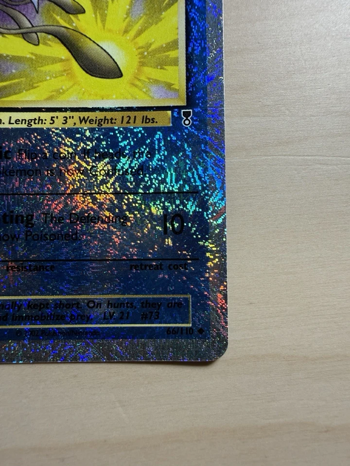 Pokemon 2002 Legendary Collection TENTACRUEL #66/110 Reverse Holo - Image 2 of 4