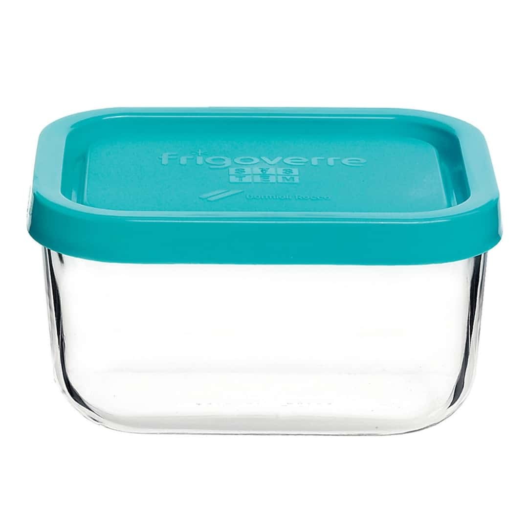 Bormioli Rocco Frigoverre Square Glass Chiller Cup 19x19 cm Hermetic Lid
