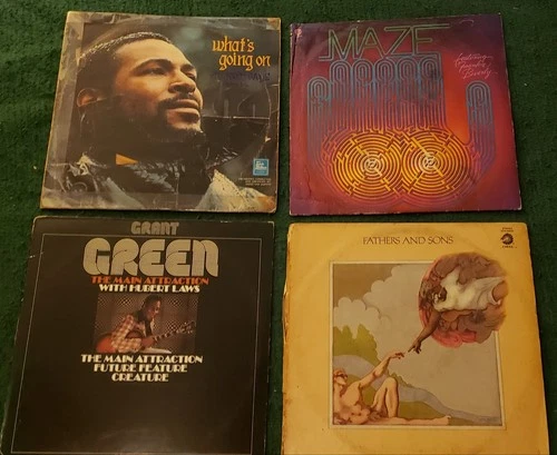 Vintage Vinyl Records Lot. Buddy Miles, Marvin Gaye, Maze, G Vintage vintage concert t-shirt, vintage, single stitch, B+ condition