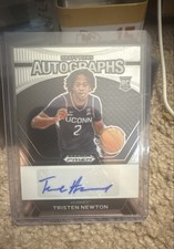 2024-25 Panini Prizm Draft Picks - Draft Picks Autographs Tristen Newton