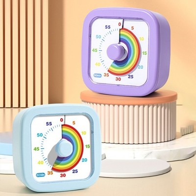 Visueller Timer mit für Regenbogenscheibe 60 Minuten Countdown für Küche und Büro