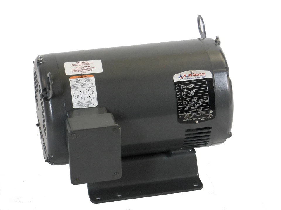 Convertidor de fase rotativo PL-7 Pro-Line 7,5 HP - Arrancador incorporado, hecho en EE. UU. - Imagen 3 de 4